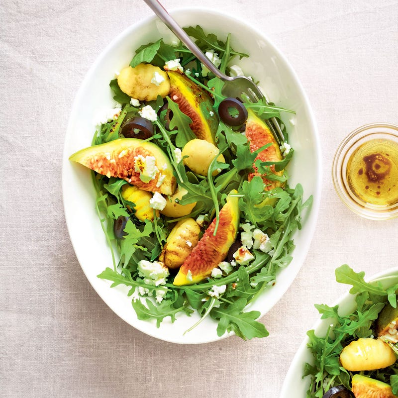 Photo de/du Salade figues roquette et gnocchis par WW