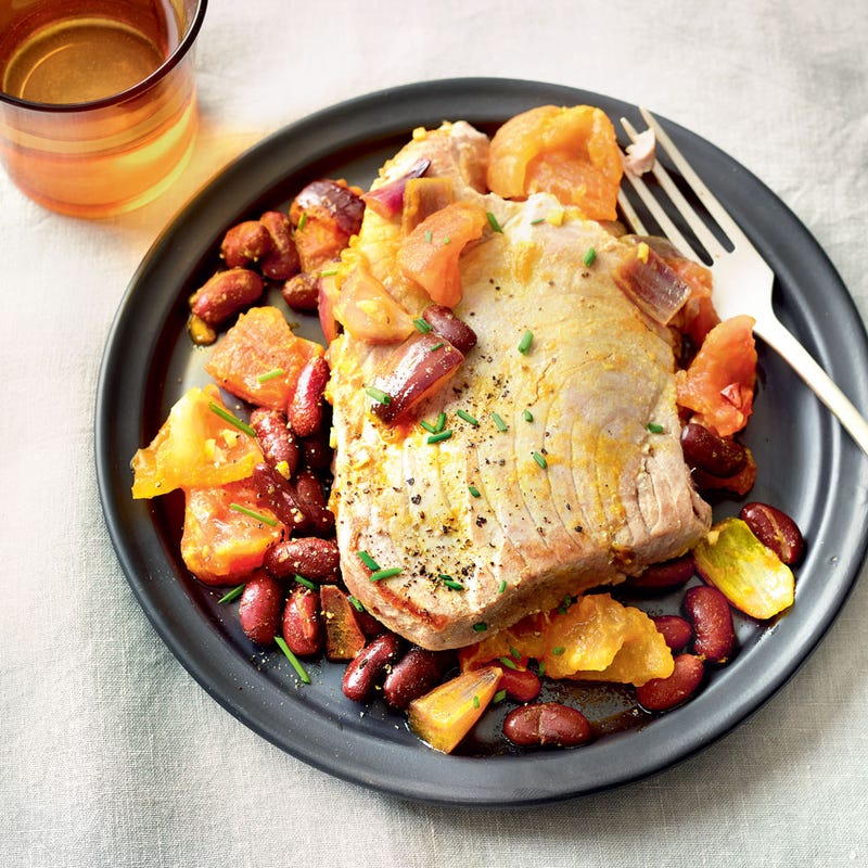 Photo de/du Cari d'espadon aux haricots rouges par WW