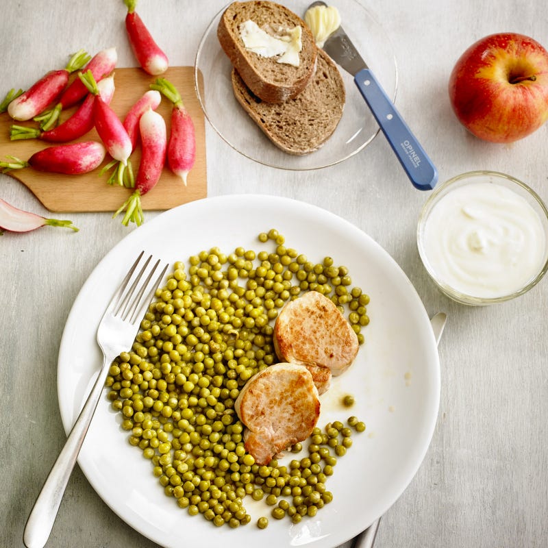 Photo de/du Filet mignon aux petits pois par WW