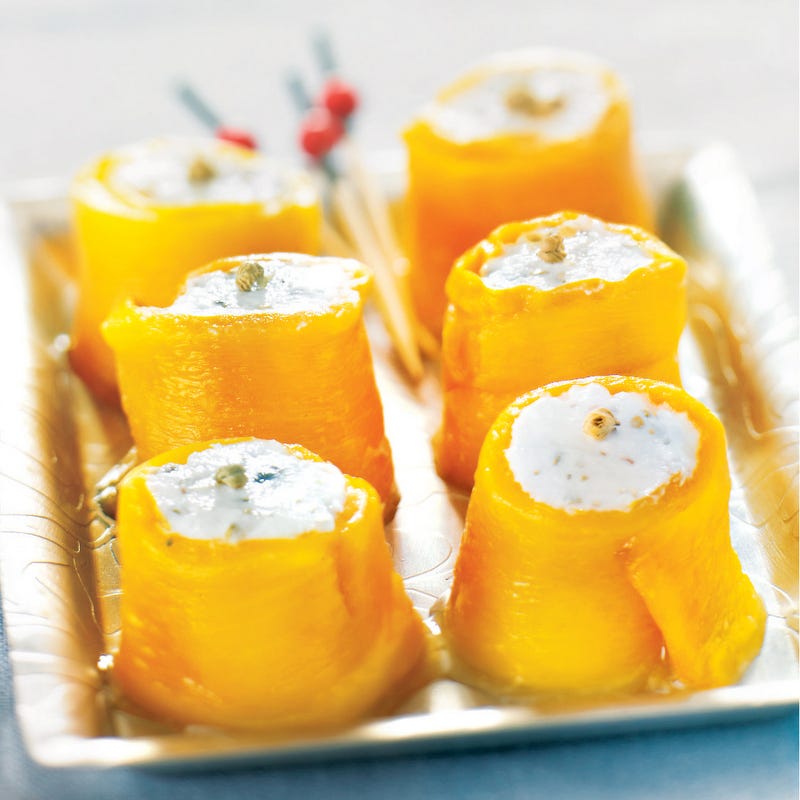 Photo de/du Makis de poivron au fromage de chèvre par WW