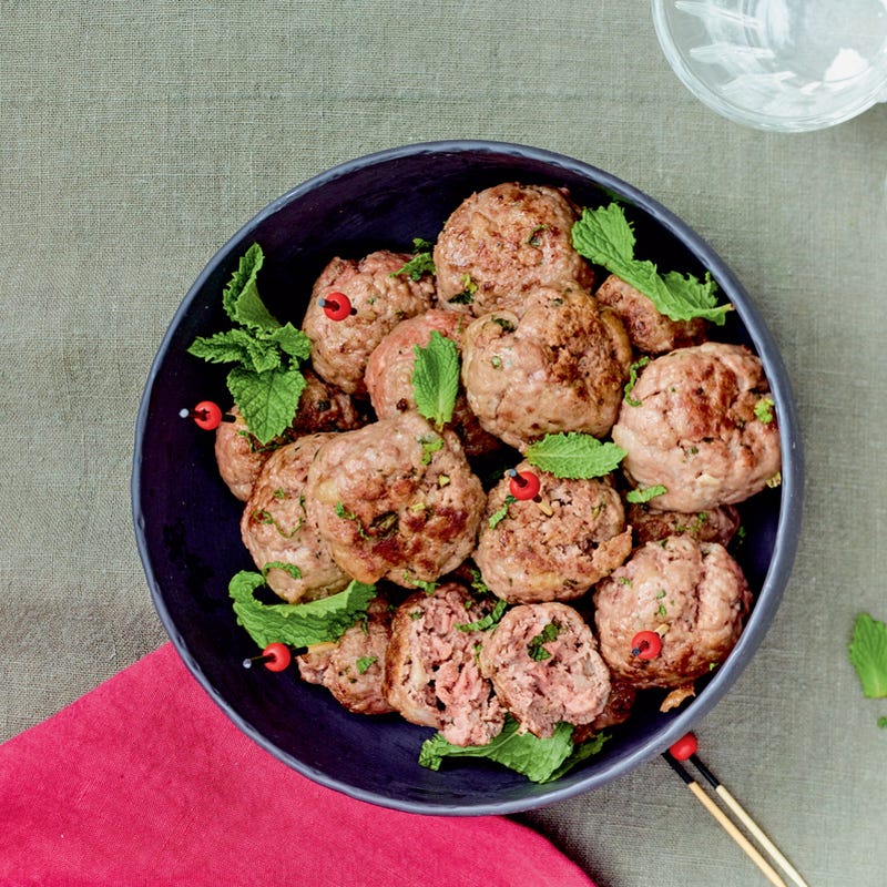 Photo de/du Boulettes de boeuf à la menthe par WW