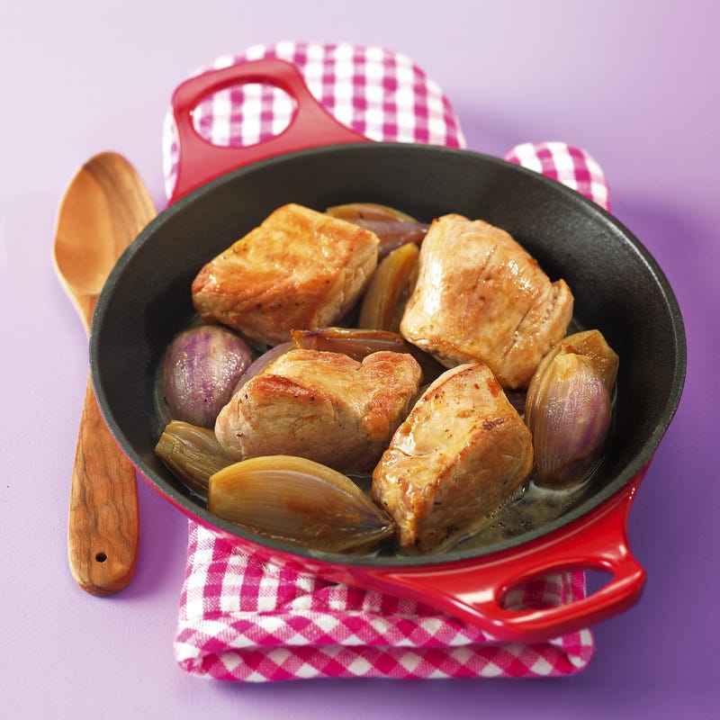 Photo de/du Mignon de porc aux échalotes par WW