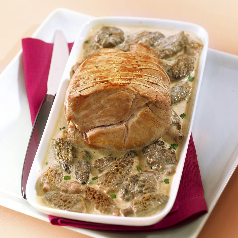 Photo de/du Rôti de veau aux morilles par WW