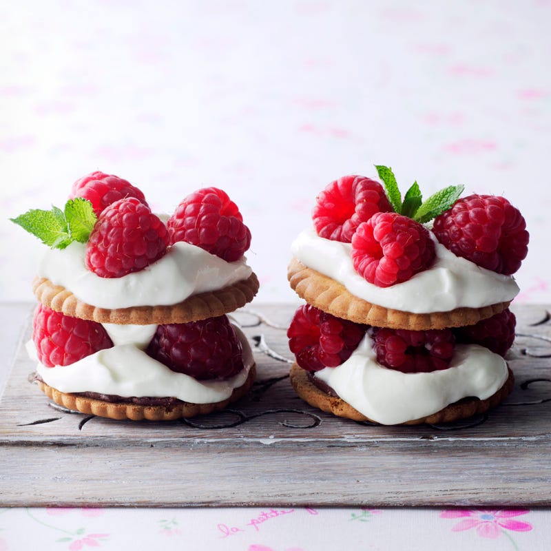 Photo de Tartelettes aux framboises et au yaourt prise par WW
