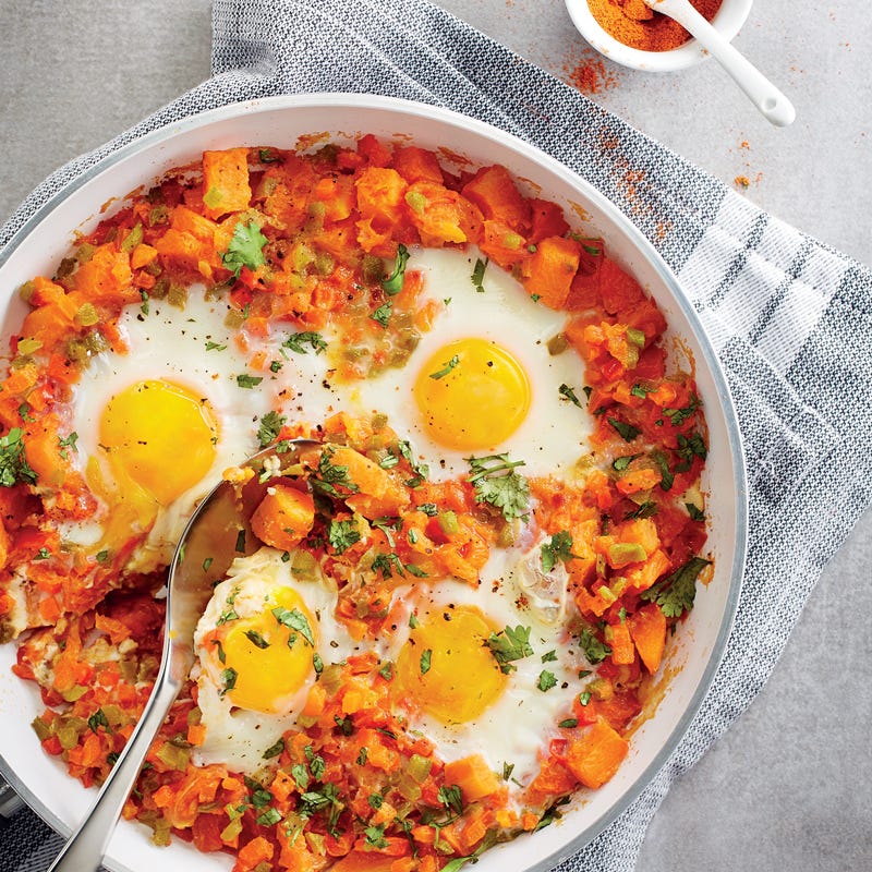 Photo de/du Chakchouka au potiron et aux oeufs par WW