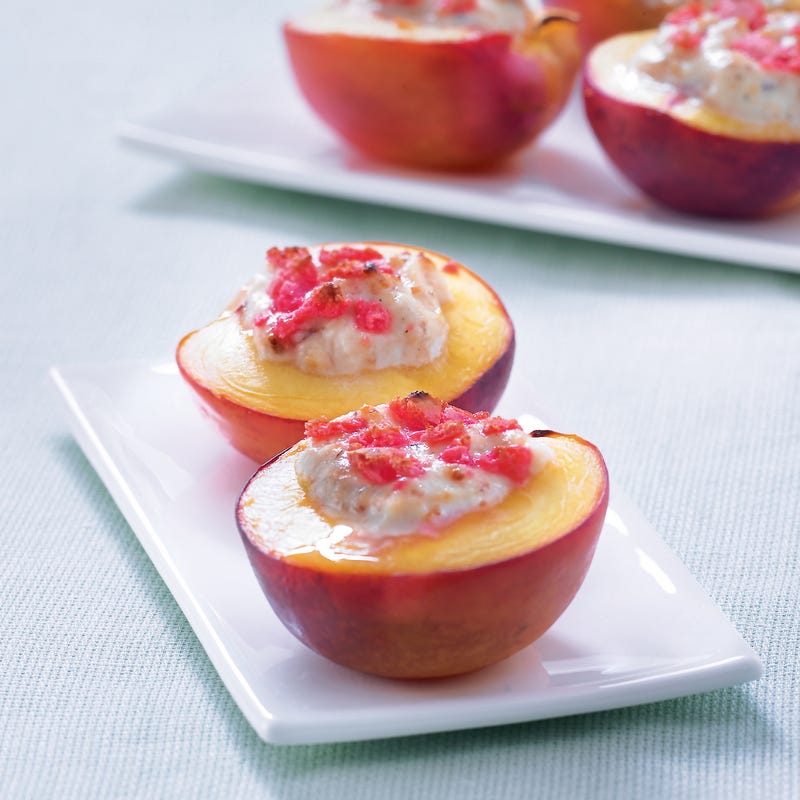 Photo de/du Nectarines au gril par WW