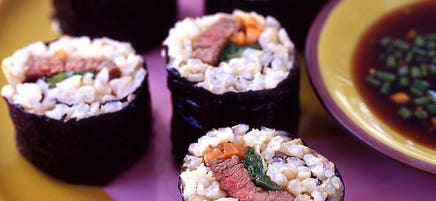 Makis au boeuf