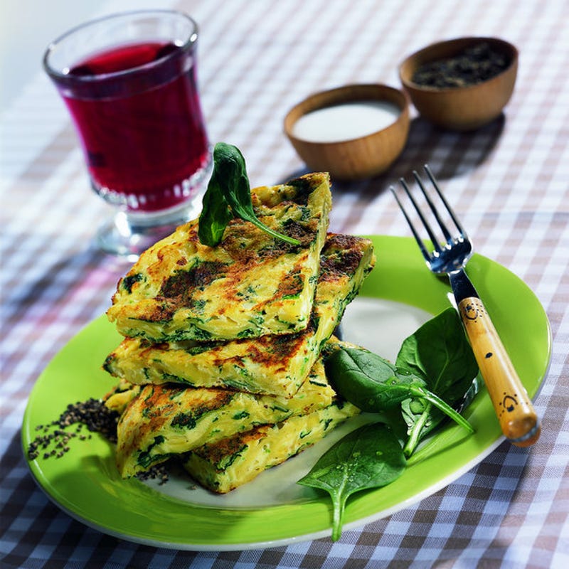 Photo de/du Frittata aux nouilles et à la ricotta par WW