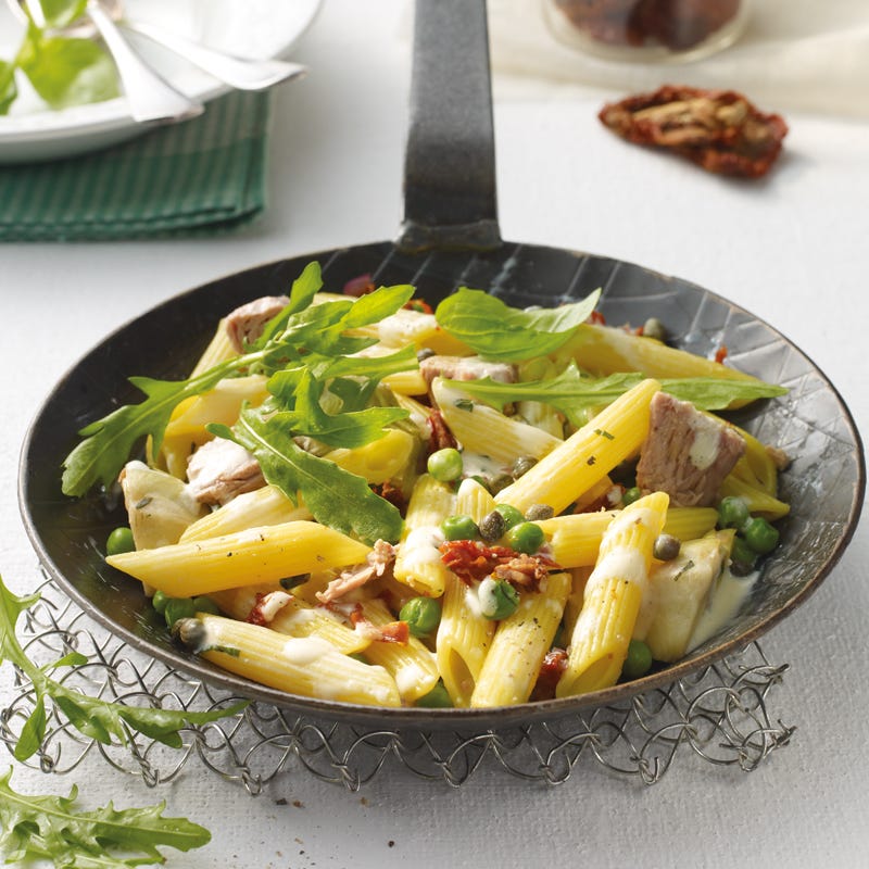 Foto van Pastaschotel met tonijn door WW