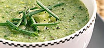 Gazpacho vert glacé