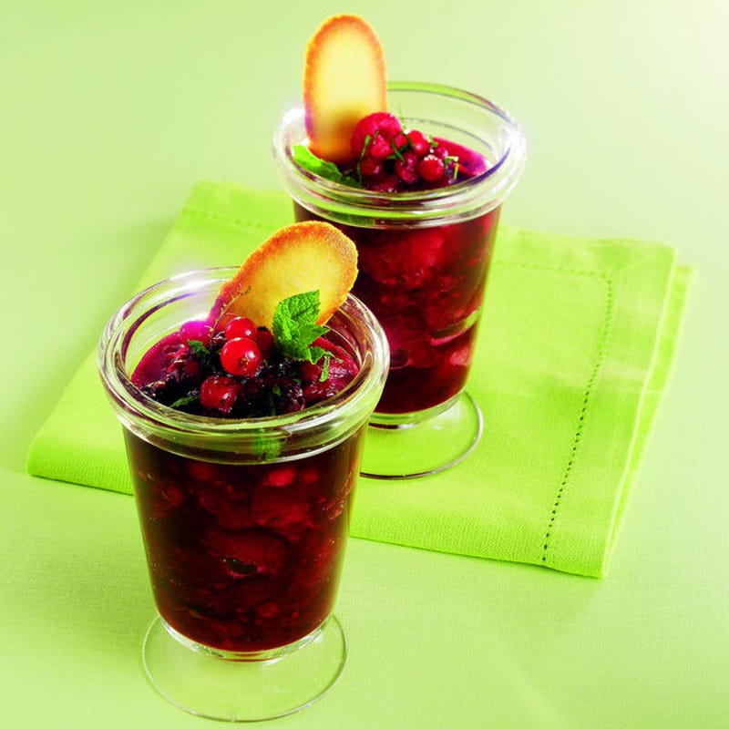 Photo de/du Compote de fruits rouges à la rhubarbe par WW