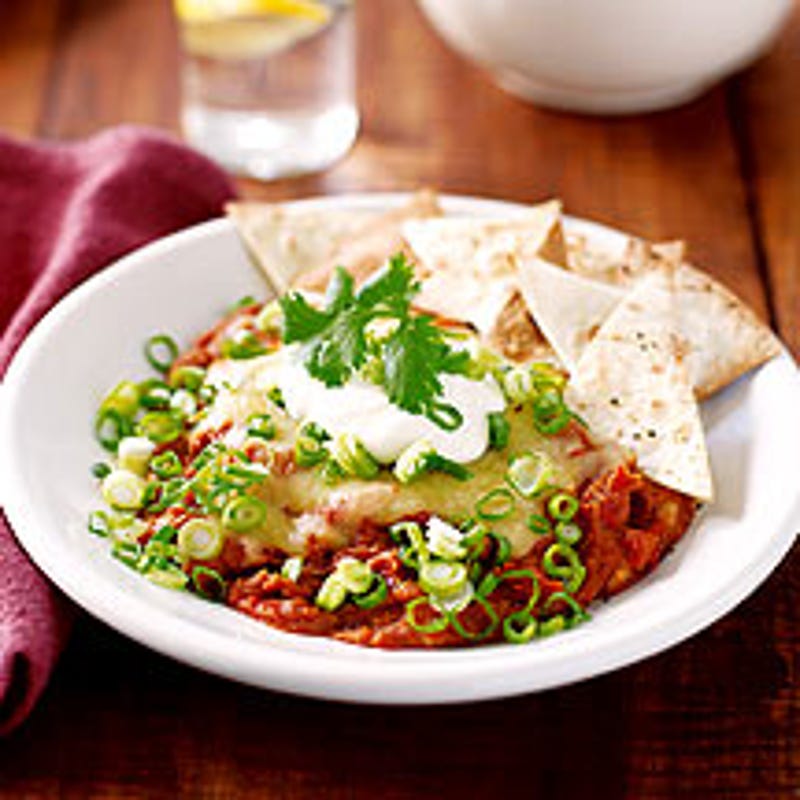 Photo de Nachos aux tomates, au fromage et aux haricots prise par WW