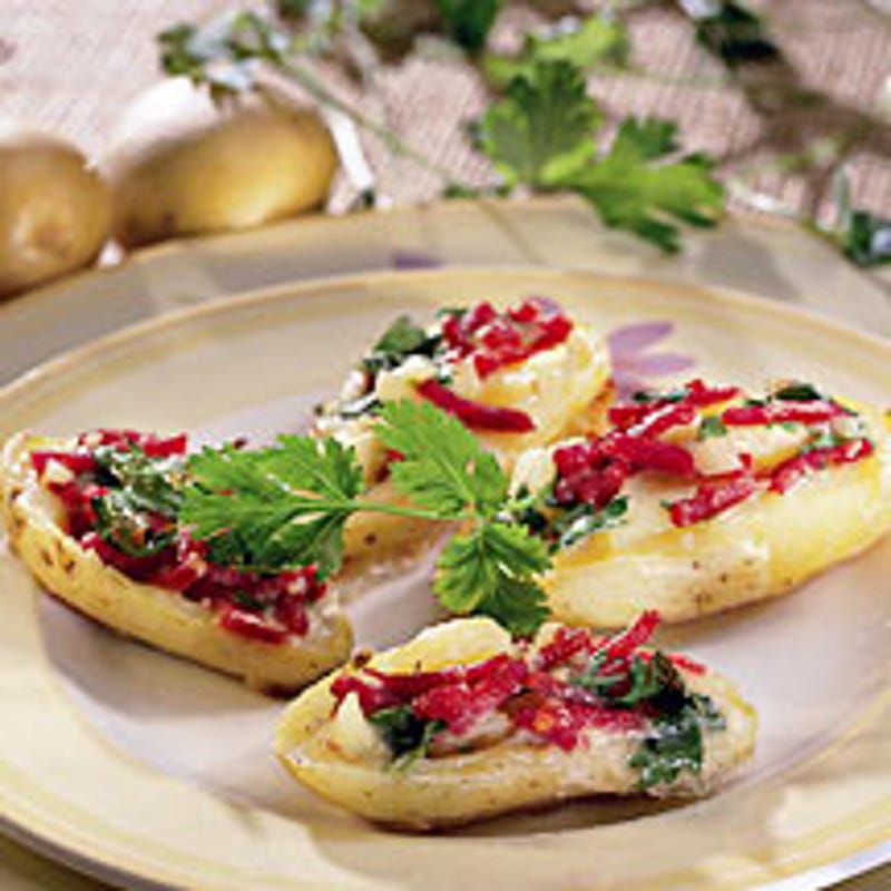 Photo de/du Pomme de terre farcie à la cancoillotte par WW