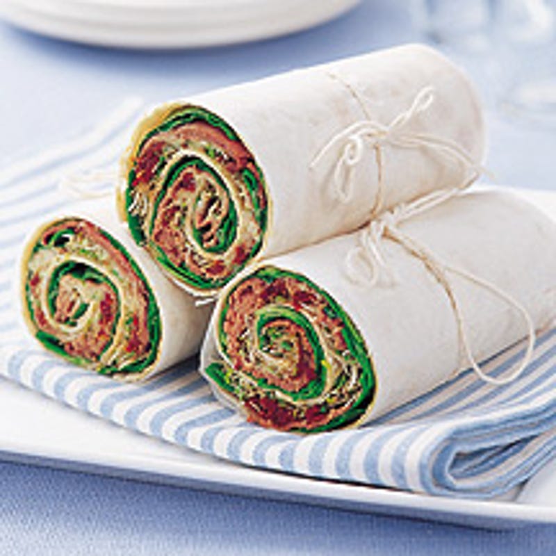 Photo de Tortillas au rosbif et aux tomates séchées prise par WW