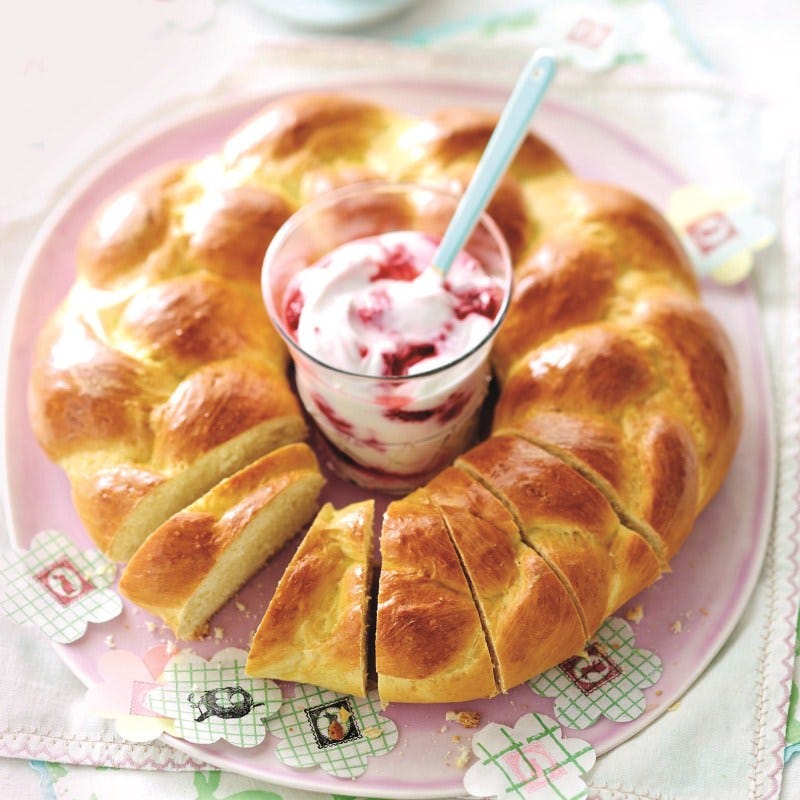 Photo de Pain pascal au fromage blanc aux framboises prise par WW