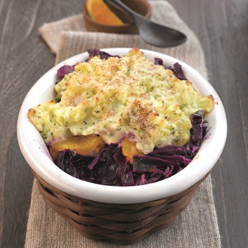 Photo de Chou rouge à l'orange et purée de pommes de terre prise par WW