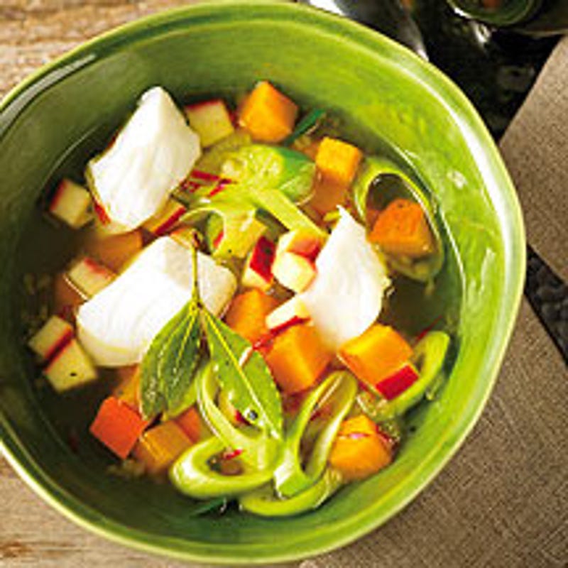 Photo de Cabillaud au potiron et à la pomme prise par WW