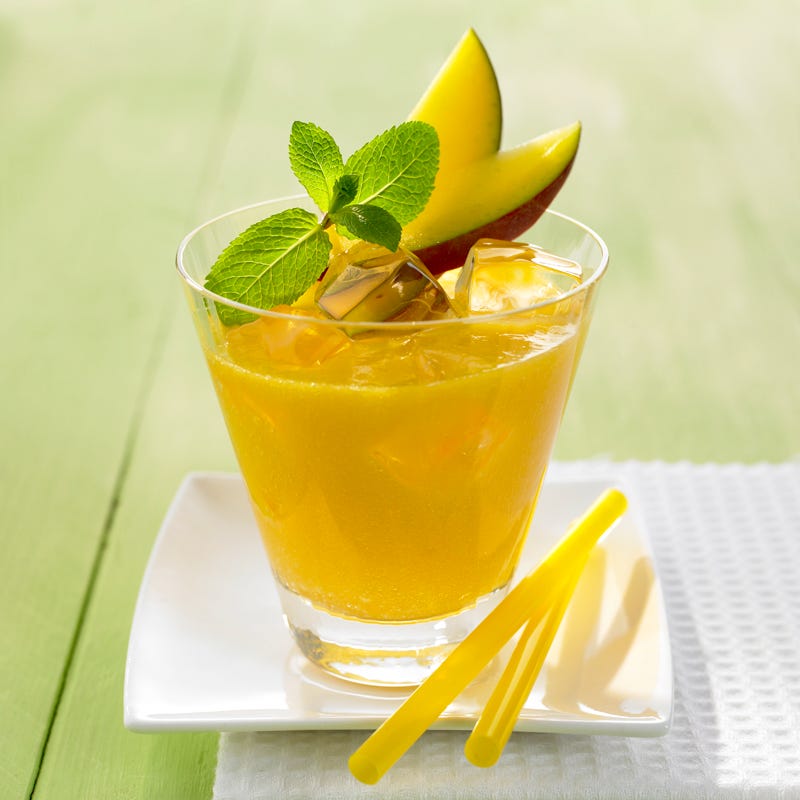 Foto van Mango-perziksap door WW