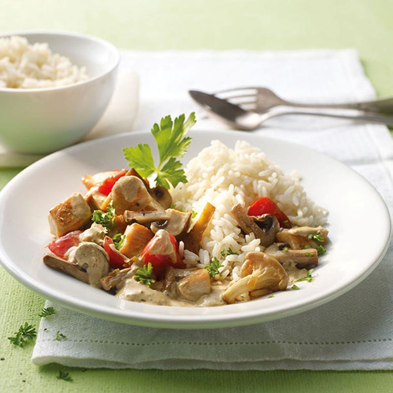 Photo de Poêlée de poulet aux champignons prise par WW