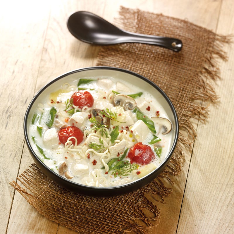 Photo de Soupe thaï au poulet prise par WW
