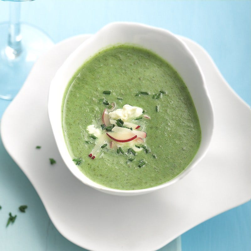 Photo de Soupe de laitue à la crème de radis prise par WW