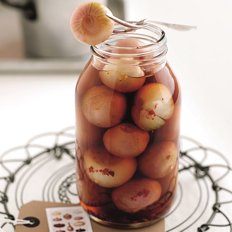 Photo de Échalotes confites et piment de Cayenne prise par WW