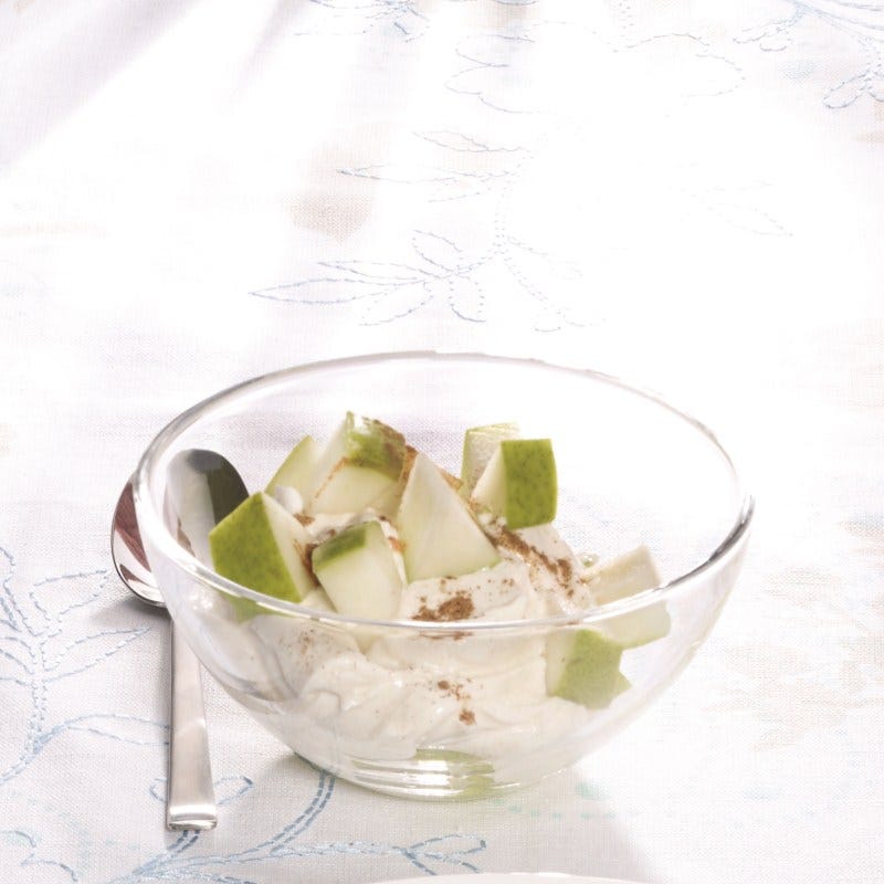 Photo de Fromage blanc aux poires prise par WW