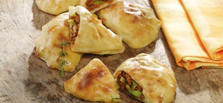 Aardappelflappen met preivulling
