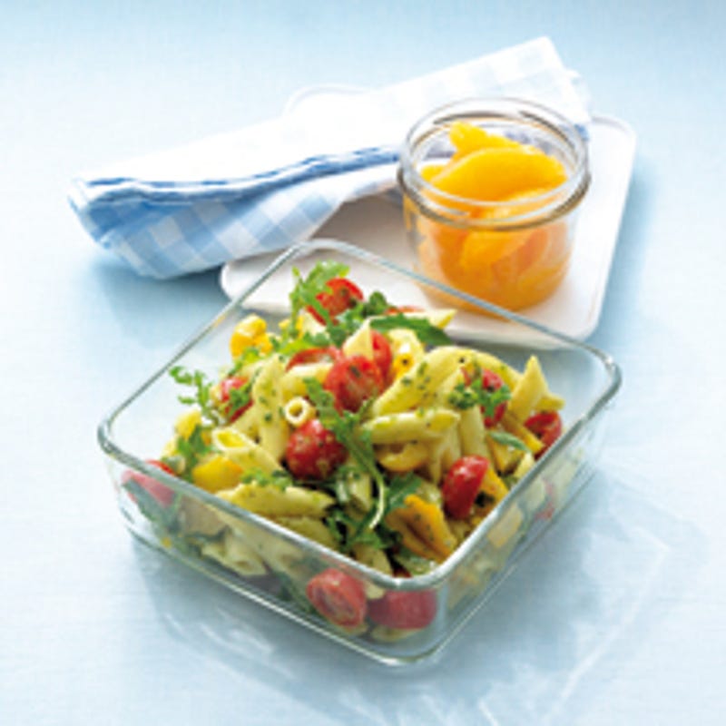 Photo de Salade de pâtes colorée prise par WW