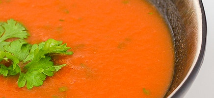 Tomatensoep met peterselie