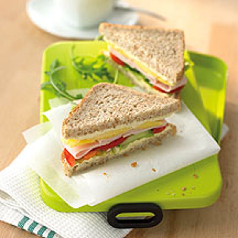 Foto van Toast met kip en mango door WW