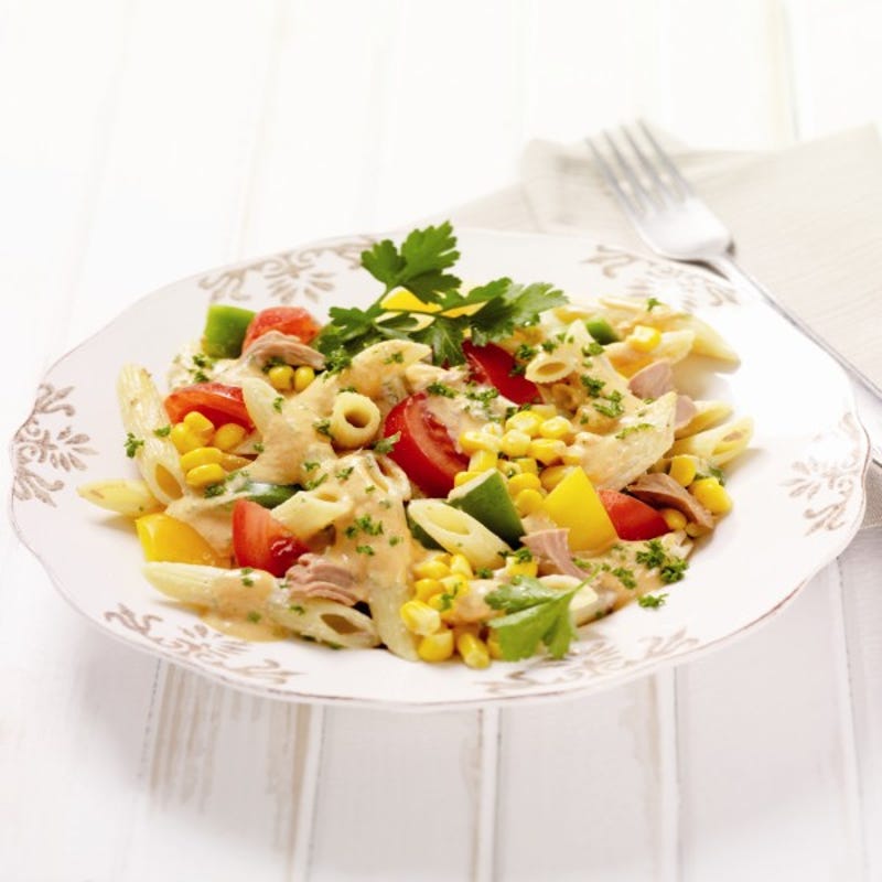 Foto van Pastasalade met tonijn door WW