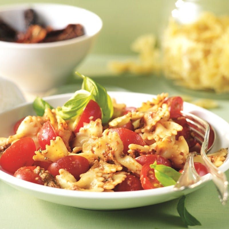 Photo de Pâtes au pesto rouge prise par WW