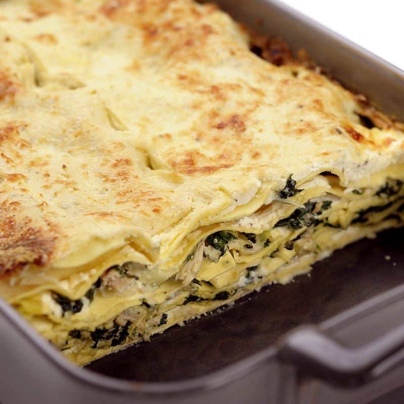 Foto van Lasagne van tonijn door WW