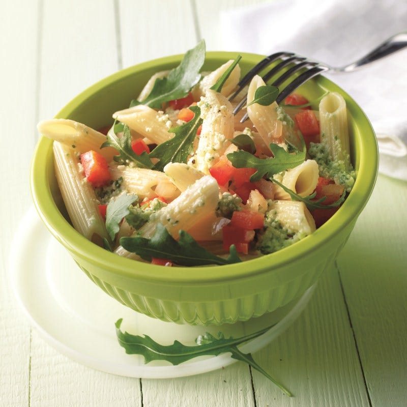 Photo de Salade de pâtes au pesto de roquette prise par WW