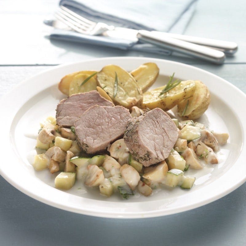 Photo de Filet de porc et pommes de terre au romarin prise par WW