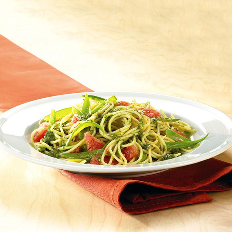Photo de Spaghettis au pesto thaï prise par WW