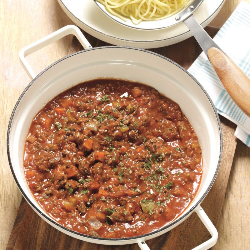 Foto van Klassieke pasta bolognese door WW