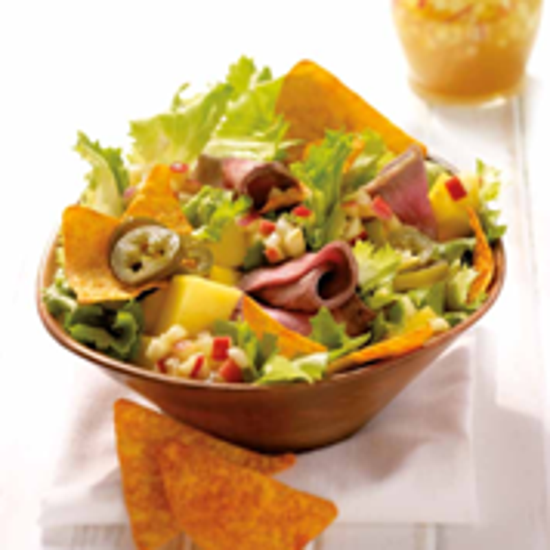 Photo de Salade au rosbif et à la mangue prise par WW