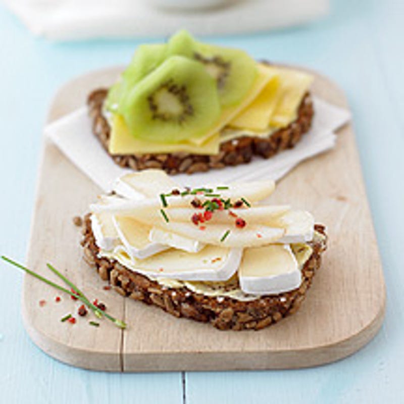 Photo de Tartine au fromage et aux fruits prise par WW