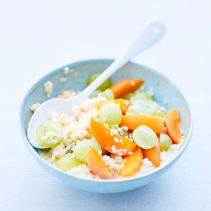 Photo de Bouillie d'orge aux abricots et raisins prise par WW