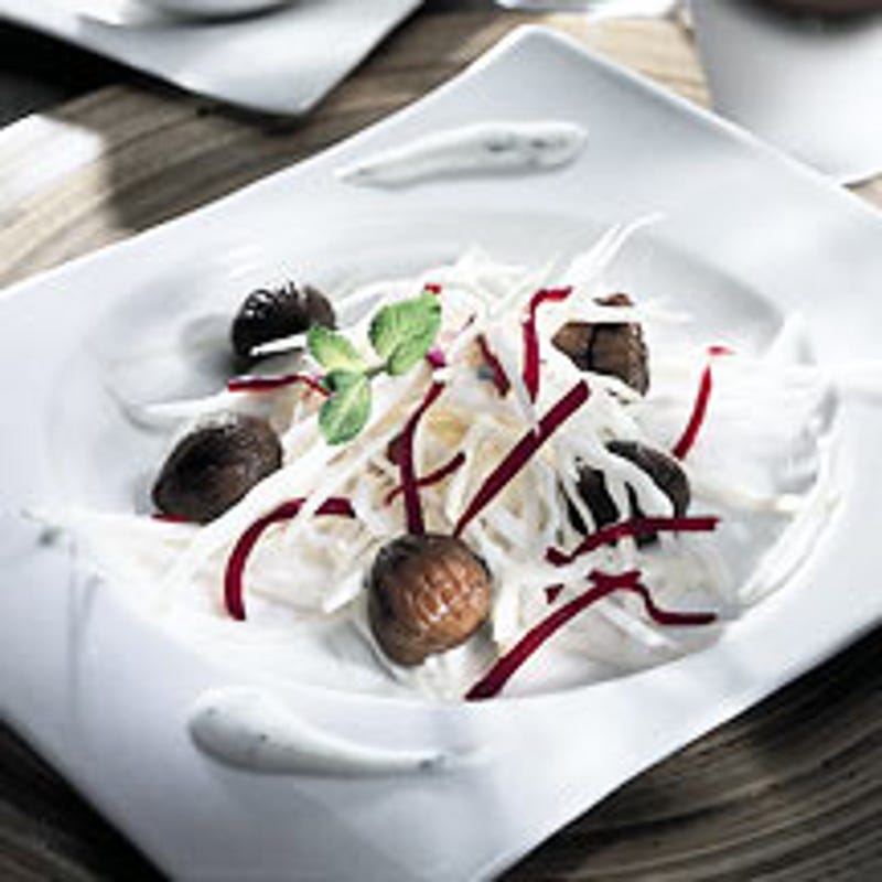 Photo de Salade de chou blanc aux châtaignes prise par WW