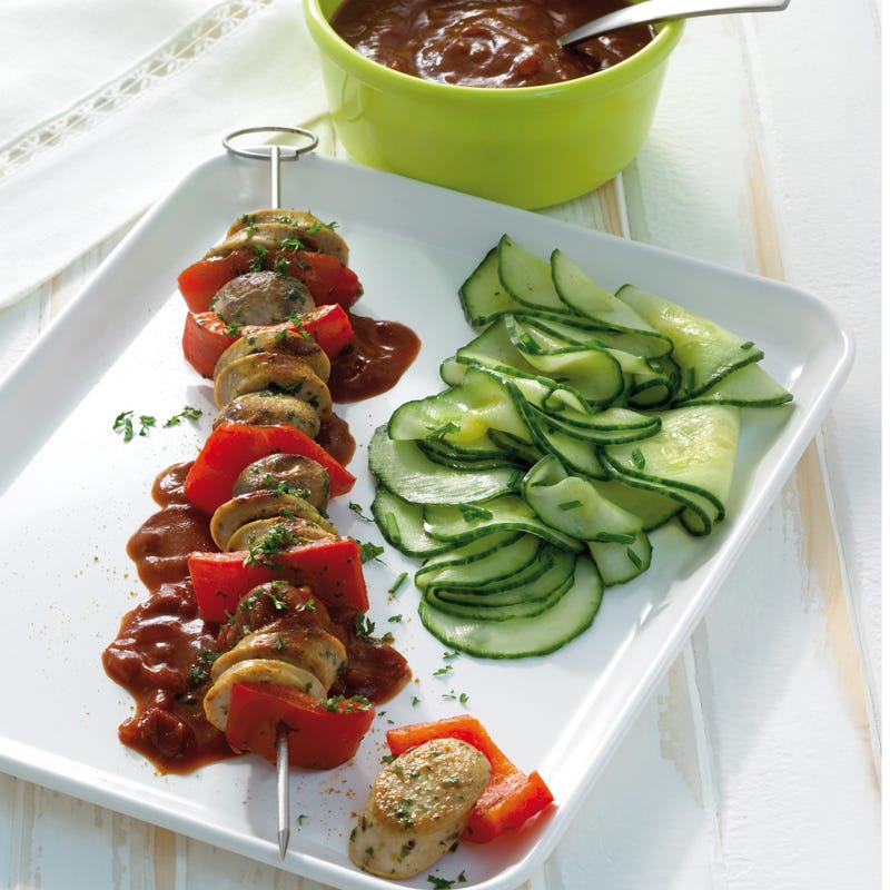 Foto van Barbecue shaslicks door WW