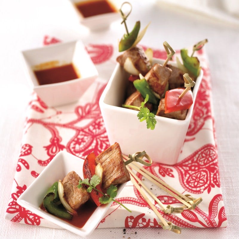 Photo de MINI BROCHETTES DE PORC AU CURRY prise par WW