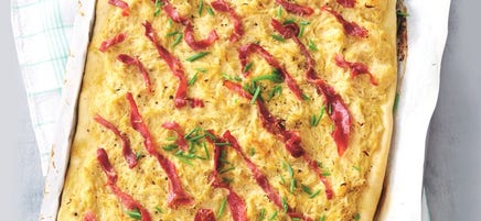 Tarte épicée à la choucroute