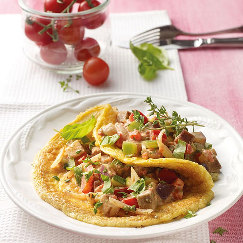 Photo de Omelette à la ratatouille prise par WW