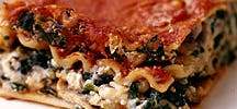 Drie kazen lasagne