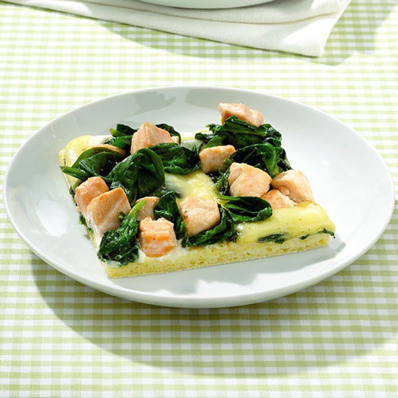 Photo de Tarte saumon-épinards prise par WW