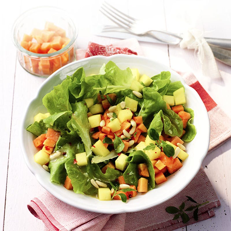 Foto van Salade met mango en papaja door WW