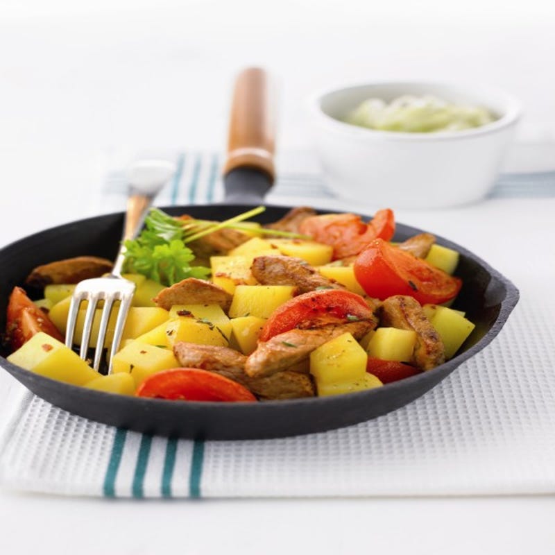 Photo de Poêlée de pommes de terre à la crétoise prise par WW